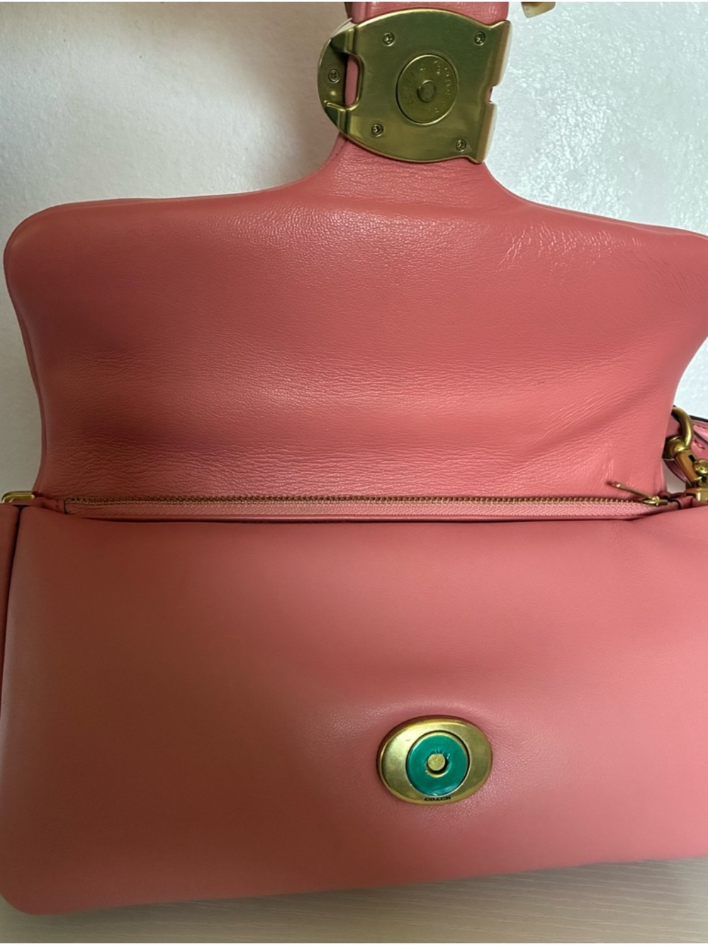 Coach Pink Pillow Tabby 26 - Picture 6 of 7